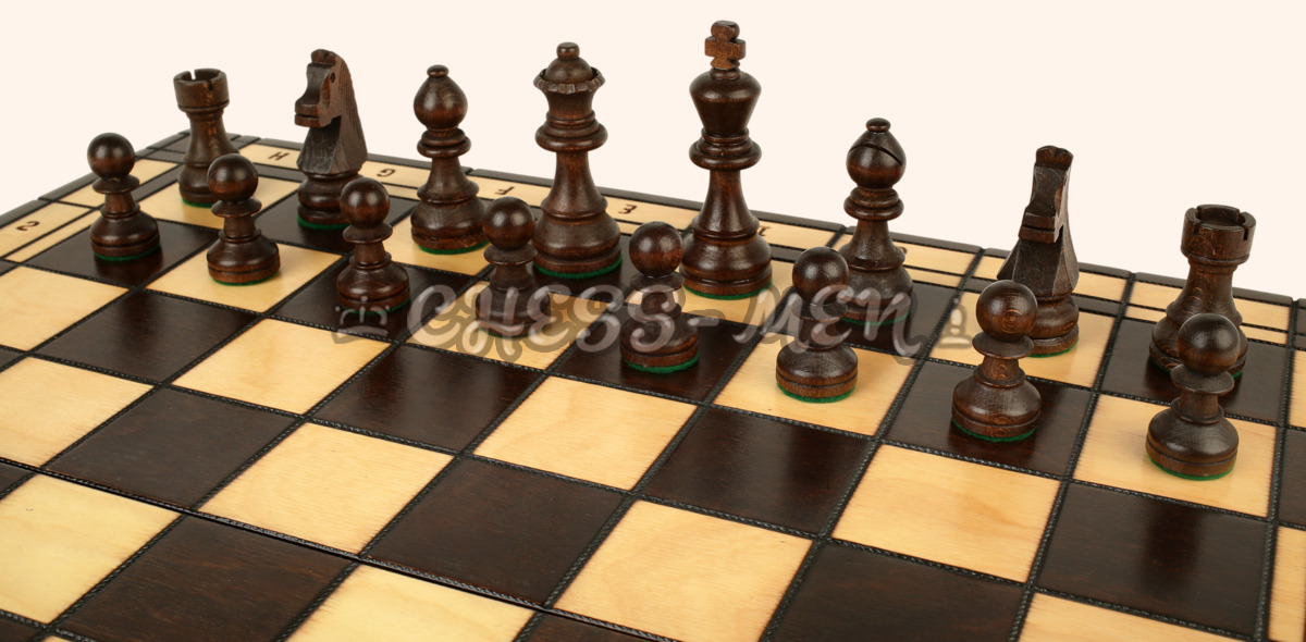 Шахматы, нарды, шашки Элит (тёмные)