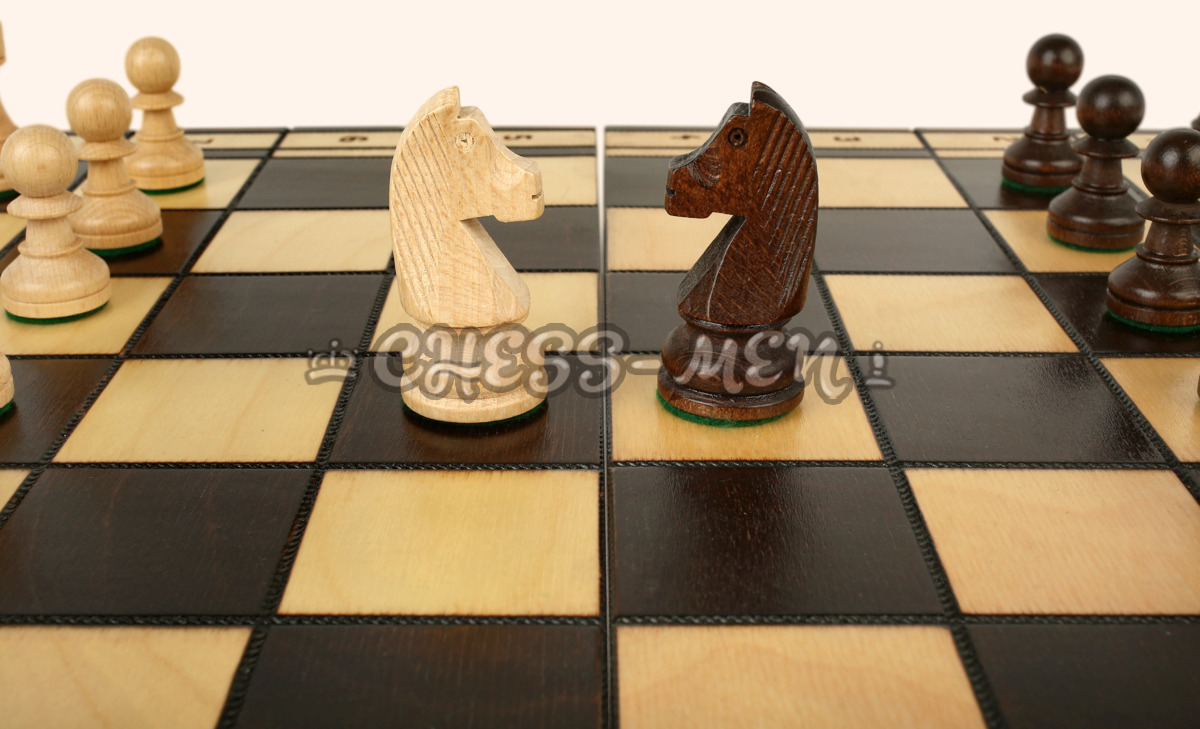 Шахматы, нарды, шашки Элит (тёмные)