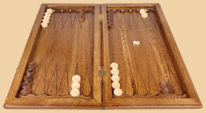 Шахматы, нарды, шашки Стражи (тёмные, большие)