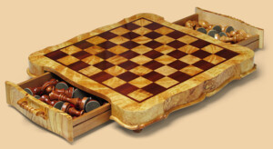 Шахматы Кардинал (берёзовый кап)